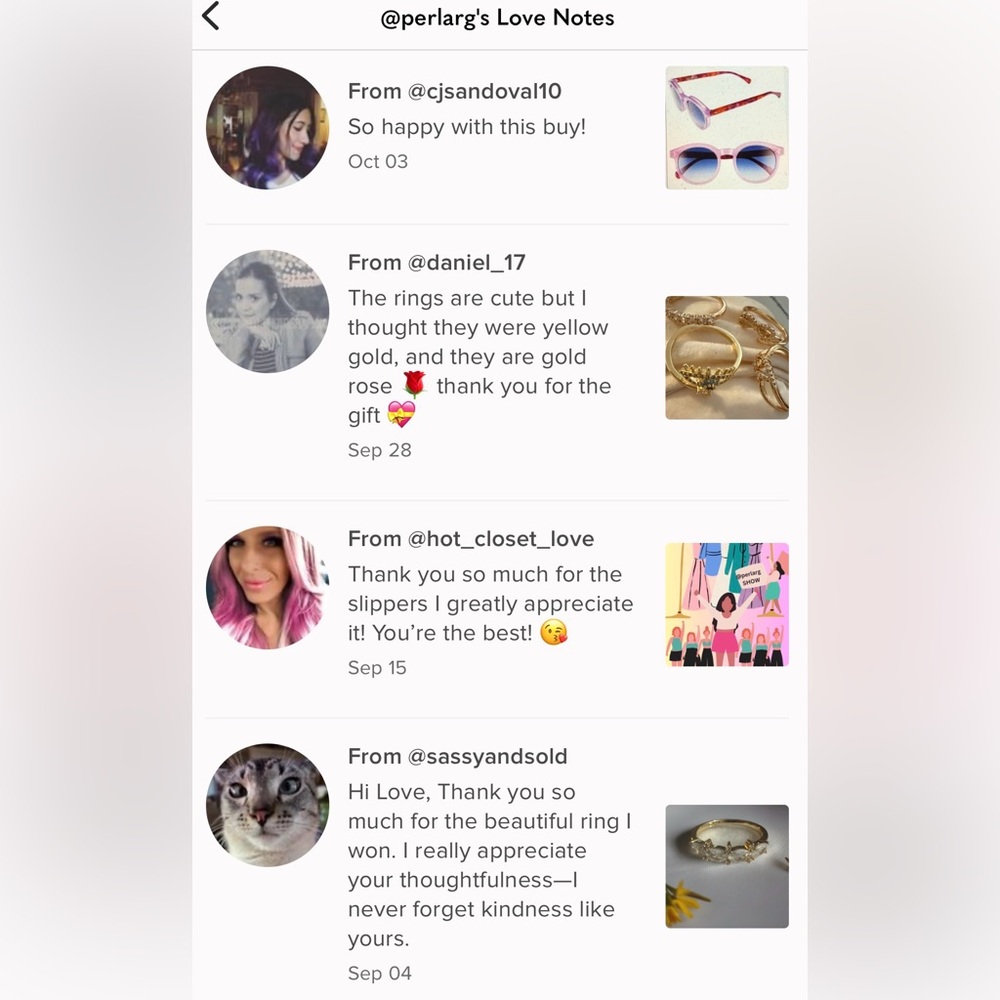 Meet your Posher,  ❤️Perla   Like this listing to get notified when I go lIVE ❤️ - Picture 3 of 11